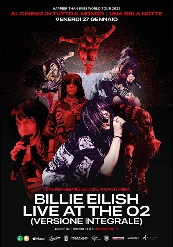 Poster film Billie Eilish: Live At The O2. Versione Integrale