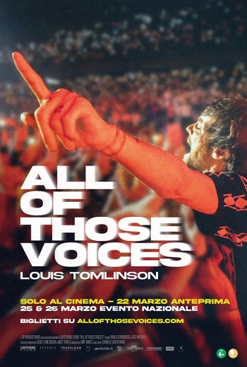 Poster film Louis Tomlinson: All of Those Voices