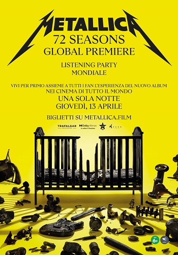Poster film Metallica: 72 Seasons – Global Premiere
