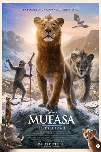 Poster film Mufasa: Il Re Leone