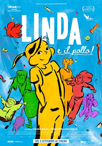 Poster film Linda e il pollo