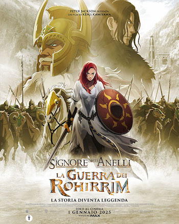 Poster film Il Signore degli Anelli – La guerra dei Rohirrim