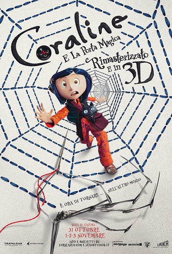 Poster film Coraline e la porta magica