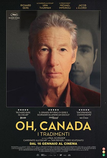 Poster film Oh, Canada - I Tradimenti